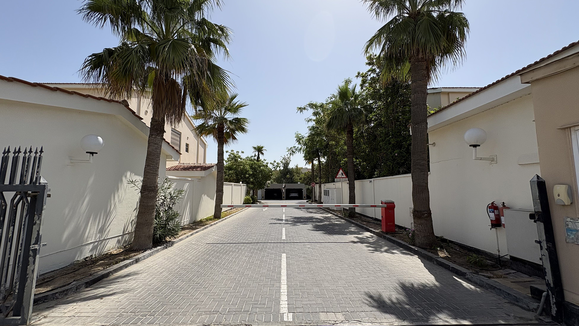 The main gate for Hani Garden