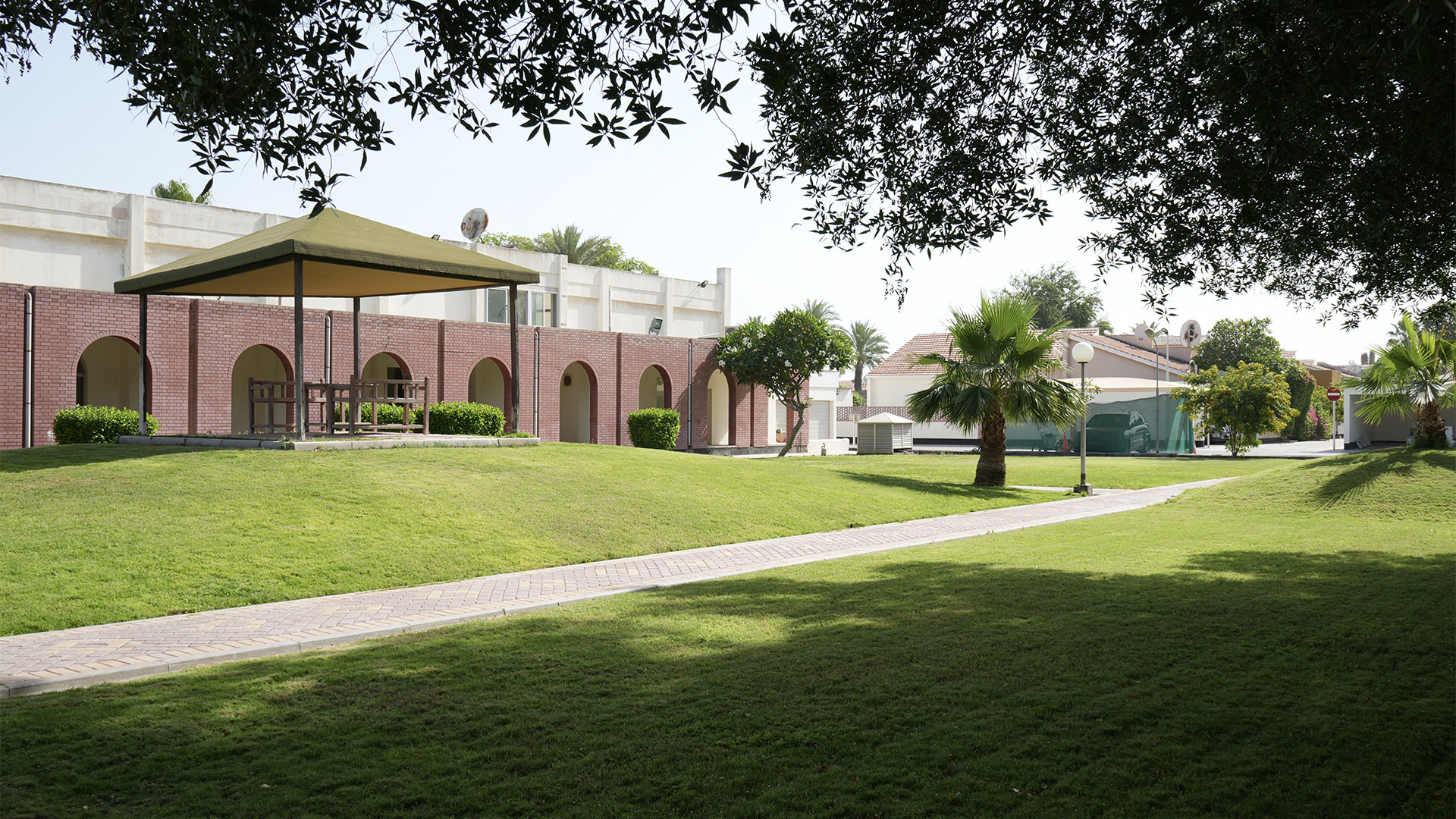The main gate for Hani Garden