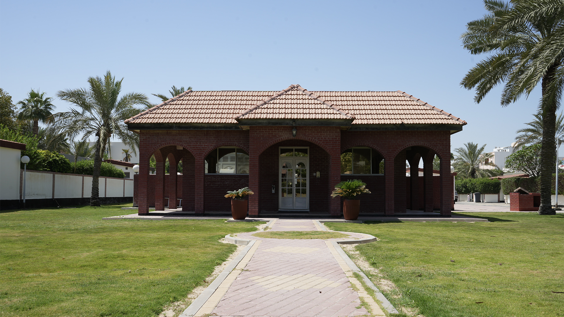 The main gate for Hani Garden