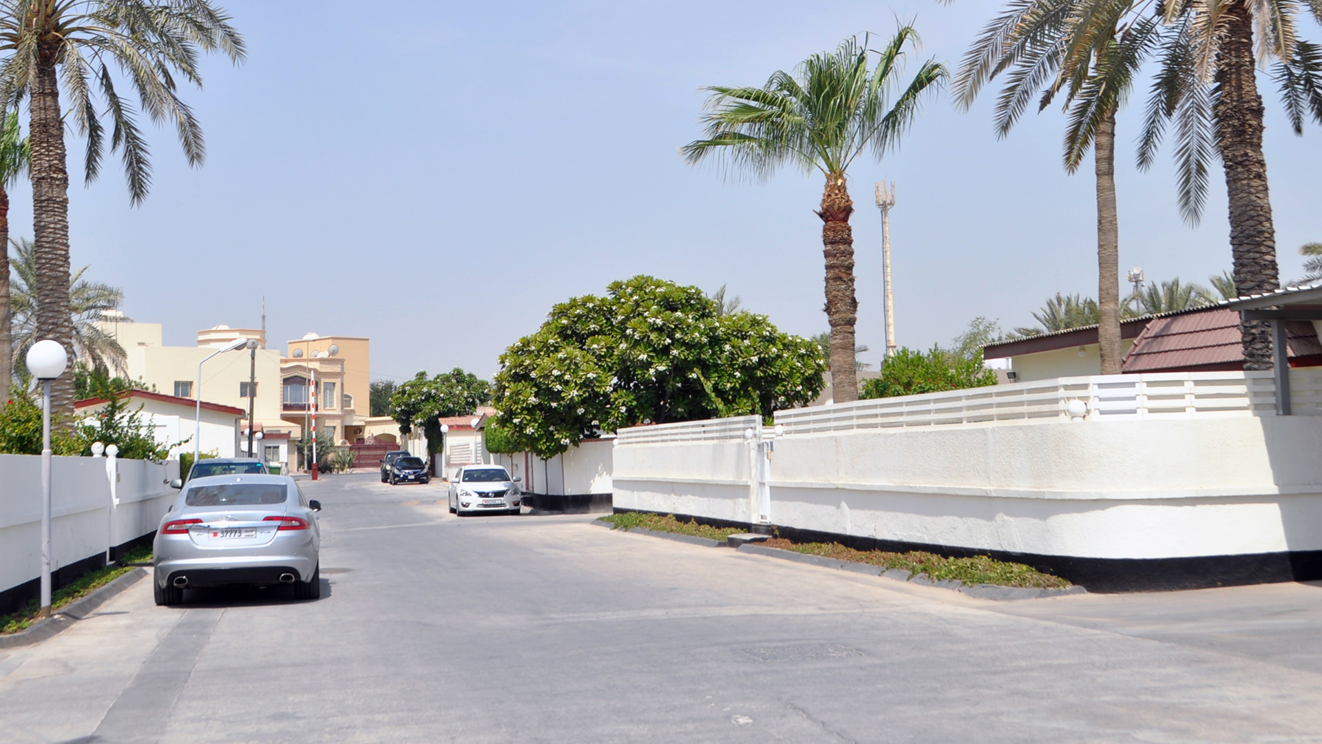 The main gate for Hani Garden